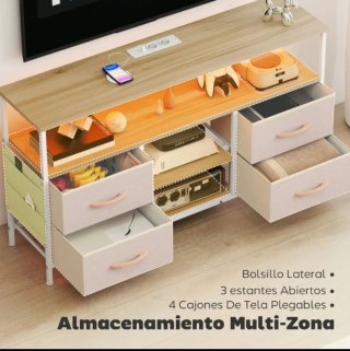Mueble TV LED y Carga