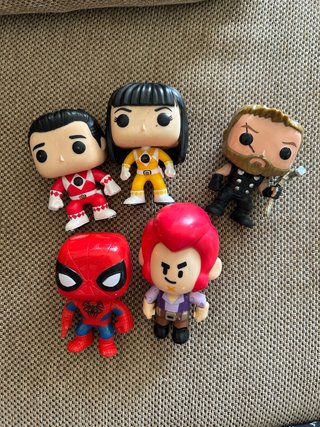 Lote 5 Figuras Funko Pop