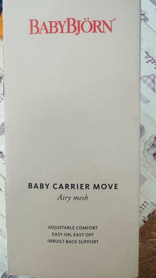 Mochila Porta Bebé BabyBjörn Move Airy Mesh