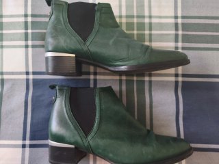Botines verdes Tamaris T38