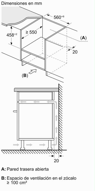 Horno Microondas Bosch Serie 6 CMA585GS1