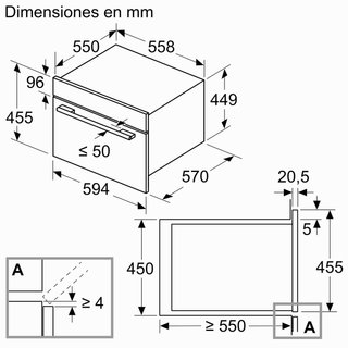 Horno Microondas Bosch Serie 6 CMA585GS1