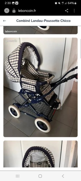 Carrito de bebé 2 piezas Chicco
