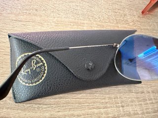 Gafas de Sol Ray-Ban Aviator Marrón/Plateado