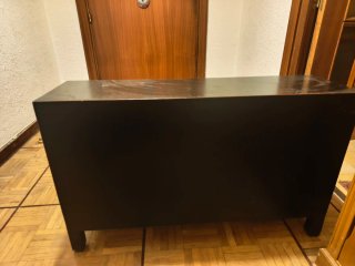 Mueble oriental antiguo de 8 cajones de madera