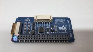 Waveshare e-Paper HAT 2,13" para Raspberry Pi