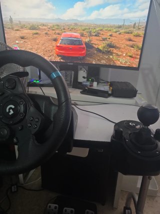 Volante Logitech G923 con Palanca de Cambios