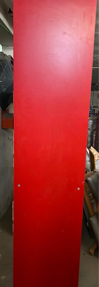 Estantería Lack Roja Ikea