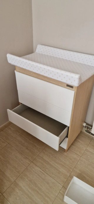 Cómoda bebé Mi Cuna con cambiador y bañera
