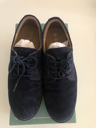 Zapatos comunión niño azul