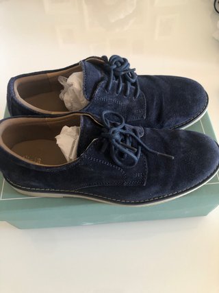 Zapatos comunión niño azul