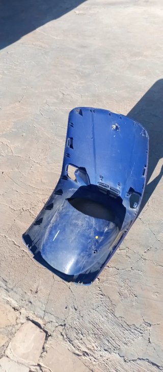 Frontal Piaggio Zip Azul