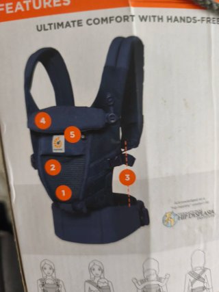 Mochila Ergobaby Adapt Porteo Recién Nacido