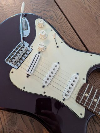 Guitarra zurda Fender Stratocaster