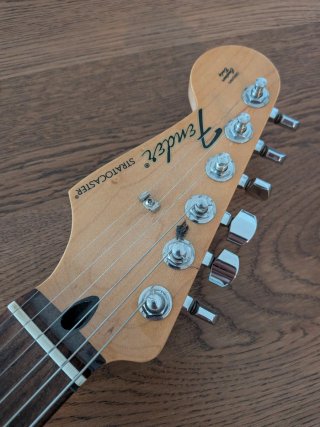 Guitarra zurda Fender Stratocaster