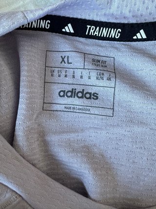 Camiseta Adidas Training XL Morado