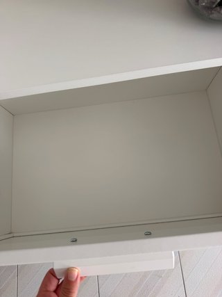 Estantería blanca con cajones (IKEA)