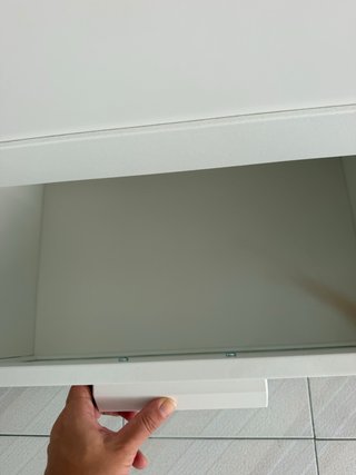 Estantería blanca con cajones (IKEA)