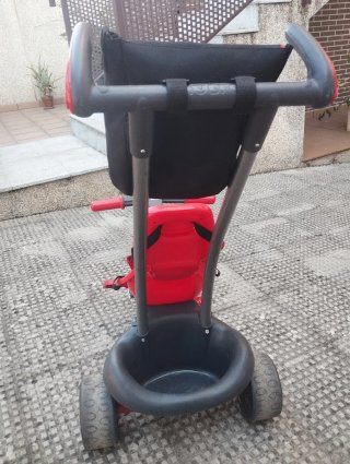 Triciclo Molto Rojo y Gris