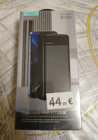 Batería Portátil ONEMAX 20000 mAh Turbo