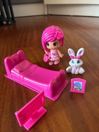 Set de Casa de Pin y Pon con Muñeca y Mascota