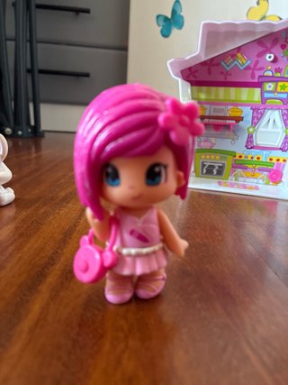 Set de Casa de Pin y Pon con Muñeca y Mascota