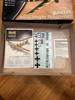 Maqueta Revell Junkers Ju52/3mg4e 1:48