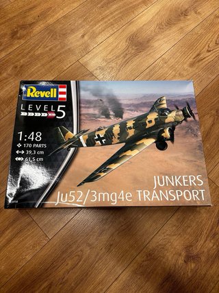 Maqueta Revell Junkers Ju52/3mg4e 1:48