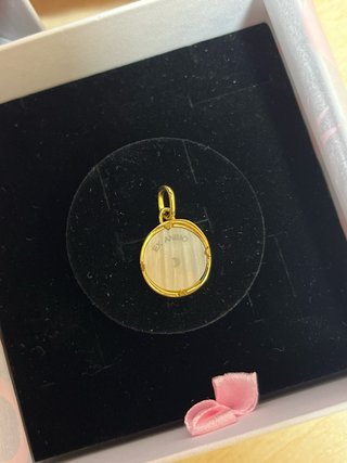 Colgante Pandora Dorado y Plateado