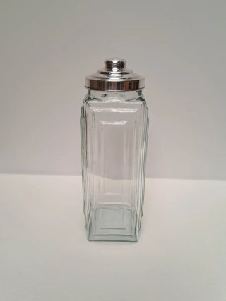 Tarro Vintage Cristal con Tapa