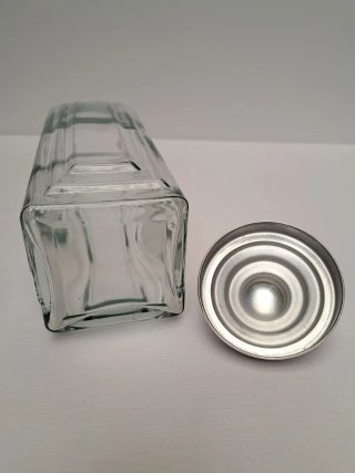 Tarro Vintage Cristal con Tapa