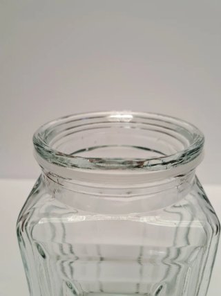 Tarro Vintage Cristal con Tapa