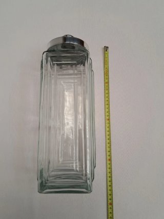 Tarro Vintage Cristal con Tapa