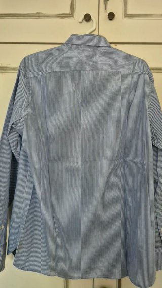 Camisa Tommy Hilfiger Celeste Rayas