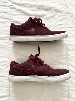 Zapatillas Nike SB check Burdeos • unisex Talla 40