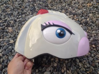 Casco Bambina Ciclista/Pattinatrice