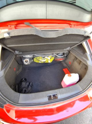 Coche Opel Astra H GTC Rojo
