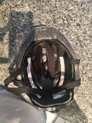 Casco bici/patín infantil azul