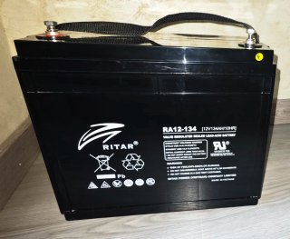 Batería agm Ritar 12V 134Ah AGM.