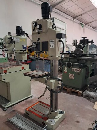 Taladro industrial ERLO TC-25 Ø25 CM3 engranajes