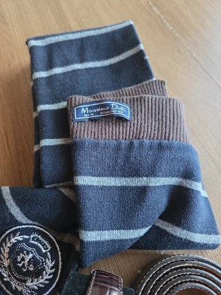 Pack Massimo Dutti: Bufanda, Reloj y Cinturón
