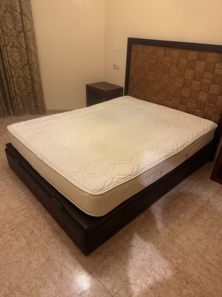 Cama Matrimonio cabecero  Madera Bambú