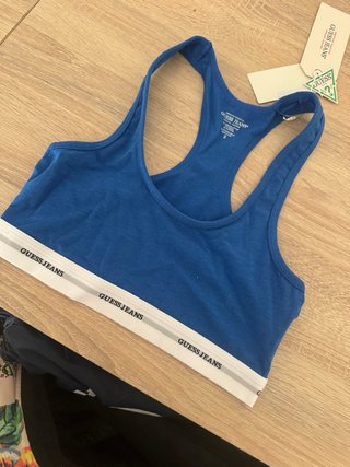 Sujetador deportivo Guess azul talla S