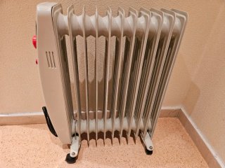 Radiador eléctrico blanco
