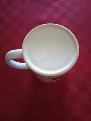Tazza ceramica tartaruga con palloncini Nuova