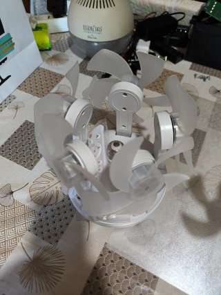 Ventilador de techo con luz