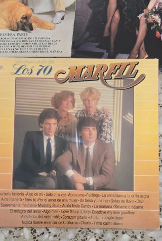 Lote 5 Vinilos Marfil Nacional Pop