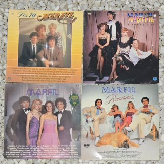 Lote 5 Vinilos Marfil Nacional Pop