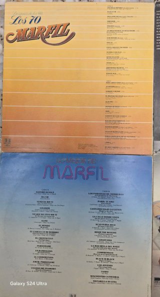 Lote 5 Vinilos Marfil Nacional Pop
