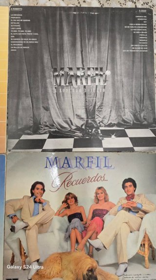 Lote 5 Vinilos Marfil Nacional Pop